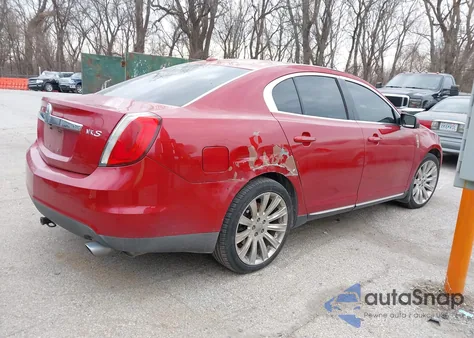 2009 Lincoln Mks z USA, uszkodzony, nr VIN 1LNHM93R89G630502